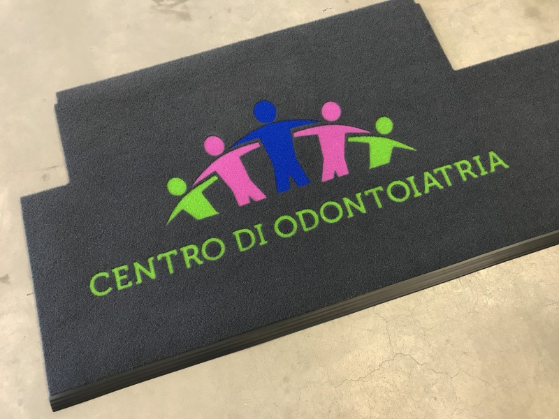 Tappeto Intarsiato Venezia per studio odontoiatri Marghera