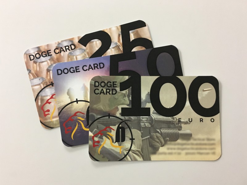 Tessere Sconto € 25, 50, 100