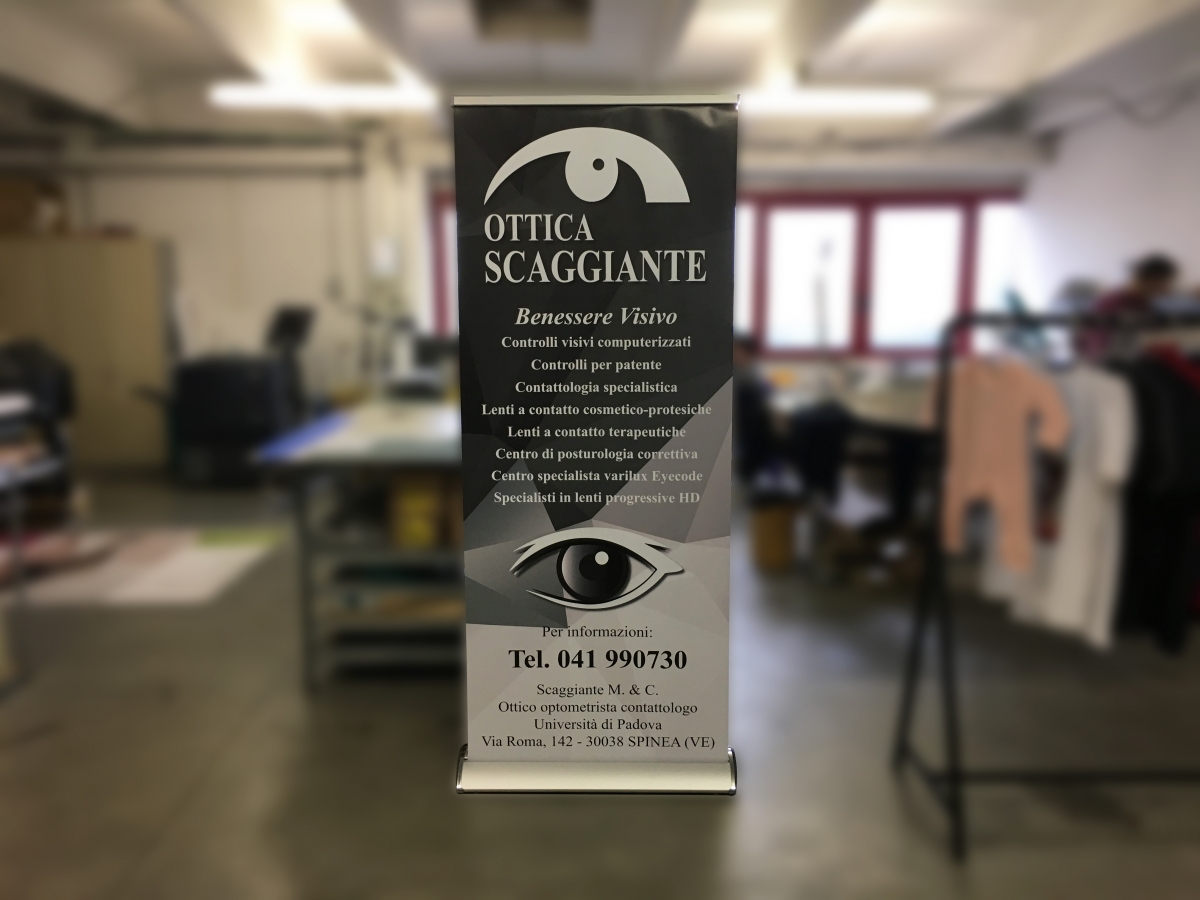 Roll-Up a Venezia, Stampa Roll-up personalizzati Premium