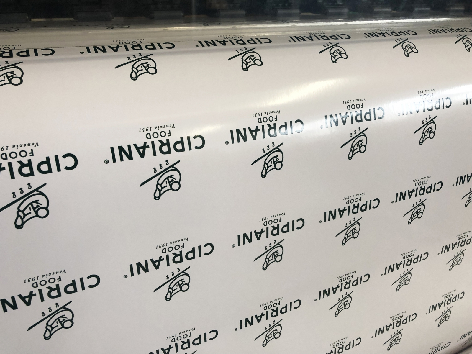 Stampa etichette adesive vinile bianche