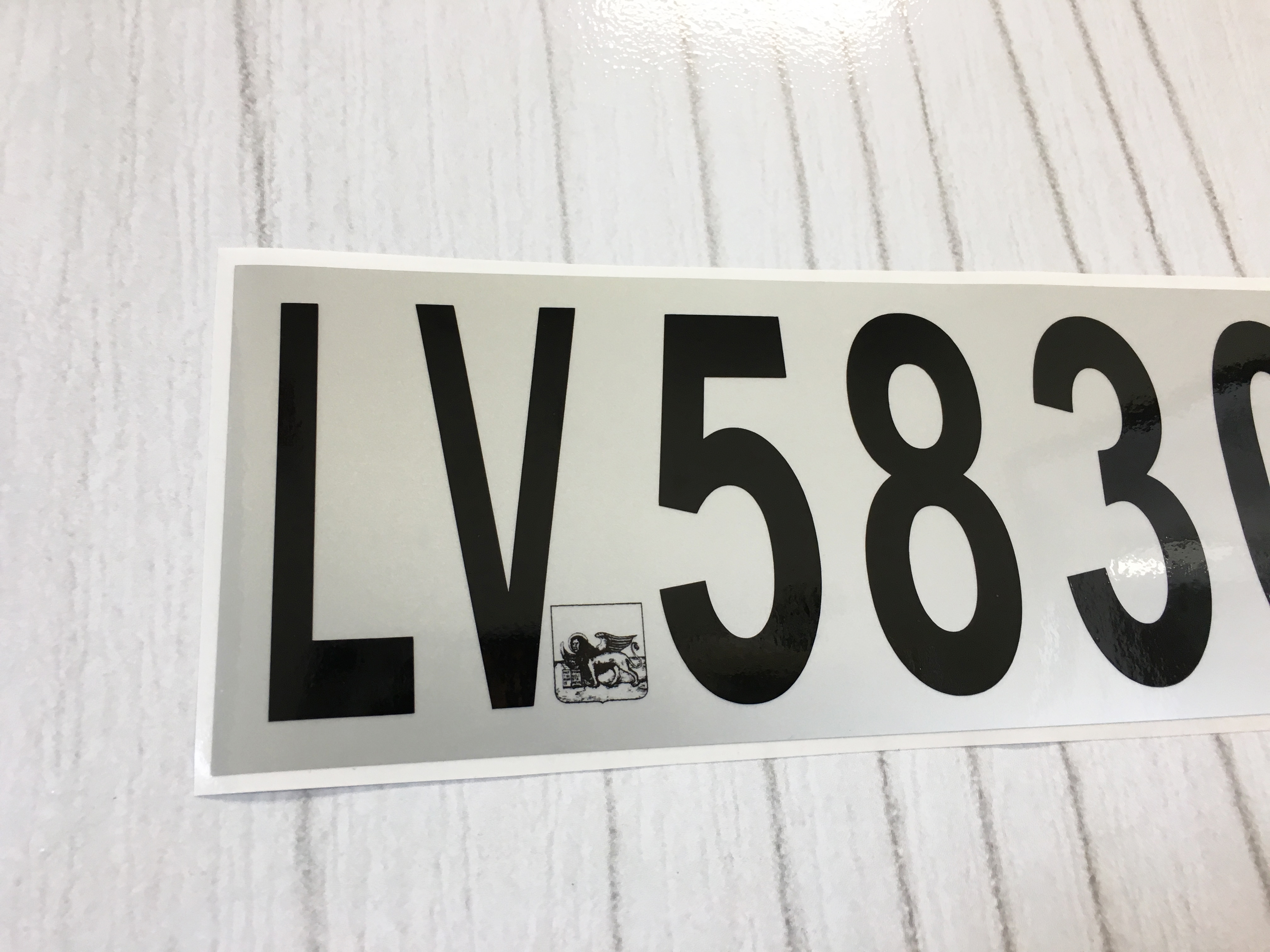Adesivi Per Targa Auto Dipartimento 87 Alto Vienna - Logo Regione Nuova Aquitana - Set 2 Pezzi Anteriore E Posteriore, Nero, Produzione Francese - 5