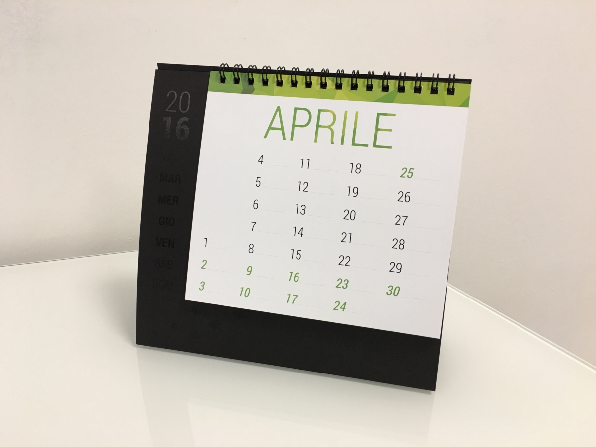 Calendario personalizzato da tavolo Print Cat