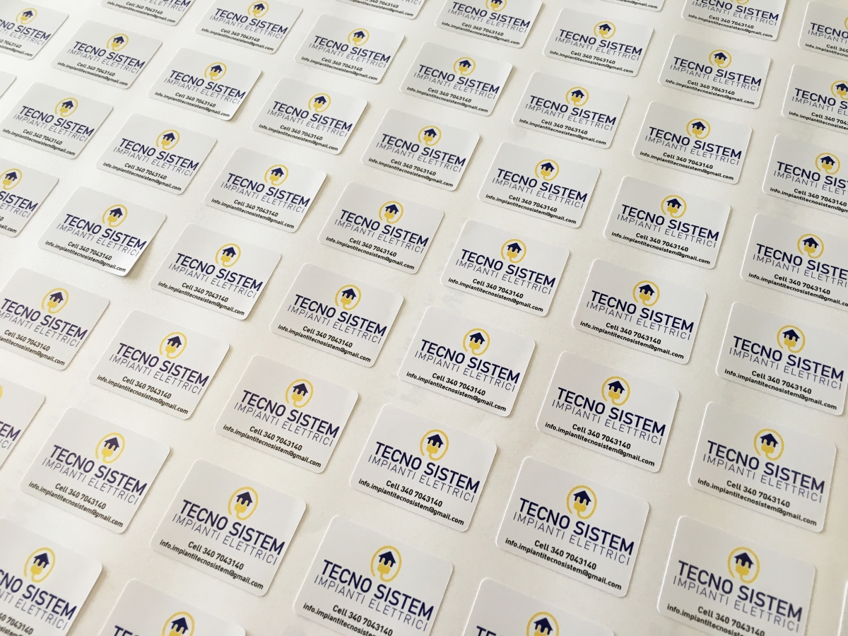 Stampa Adesivi e Etichette personalizzate