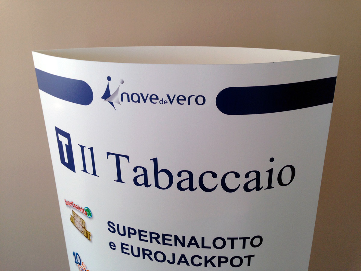 Realizzazione e stampa, Totem personalizzato Venezia