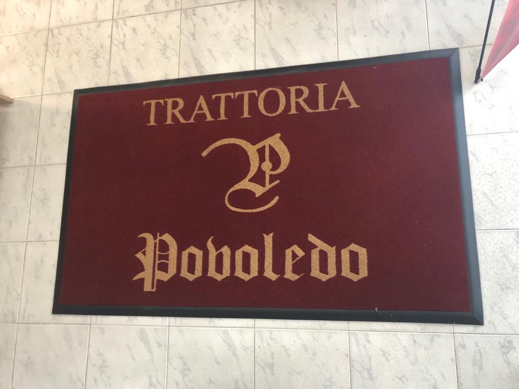 Zerbino Intarsiato Personalizzato Venezia per trattorie, osterie, bar e ristoranti con bordo antinciampo Zerbino Intarsiato Personalizzato Venezia per trattorie, osterie, bar e ristoranti con bordo antinciampo