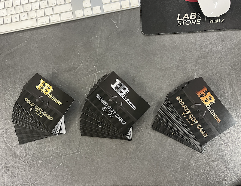 Tessere gift card HB da Francesco Tessere gift card HB da Francesco