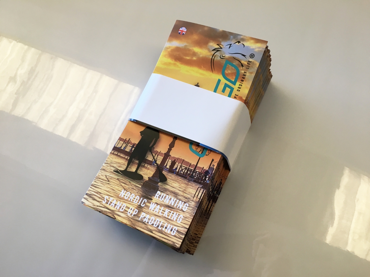 Stampa pieghevole 3 Ante formato A4 Venezia
