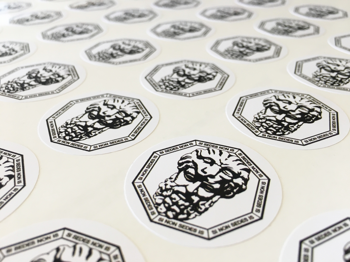 Etichette Adesive formato circolare tondo